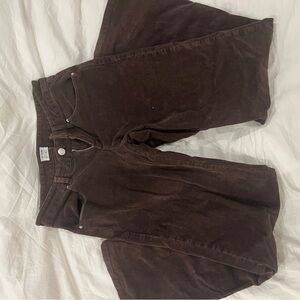 Cotton On Dark Brown Corduroy Trousers